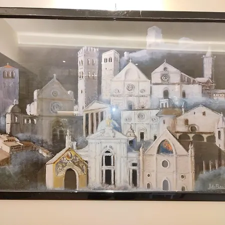La Suite Di San Rufino By Myassisisuite - Vicino A San Carlo Acutis - Dormi In Una Casa Del '400 - 75 Mq, Piano Terra, No Barriere Architettoniche - 2 Veri Letti Matrimoniali, Zero Divani Letto - Live Check-In, No Key Box, 2 Real Beds - Mowimy Po Pol Ασίζη